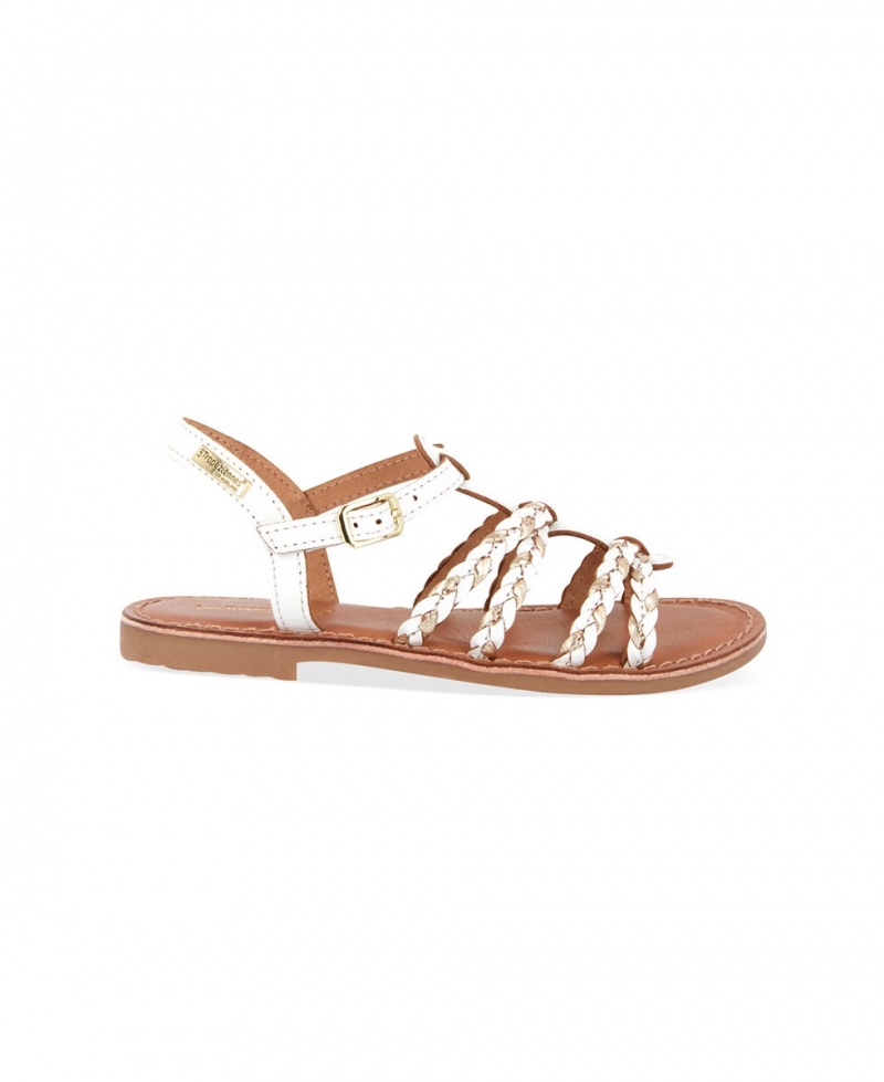 Sandales Les Tropeziennes BAIA Blanche Enfant|EVFG-67949948